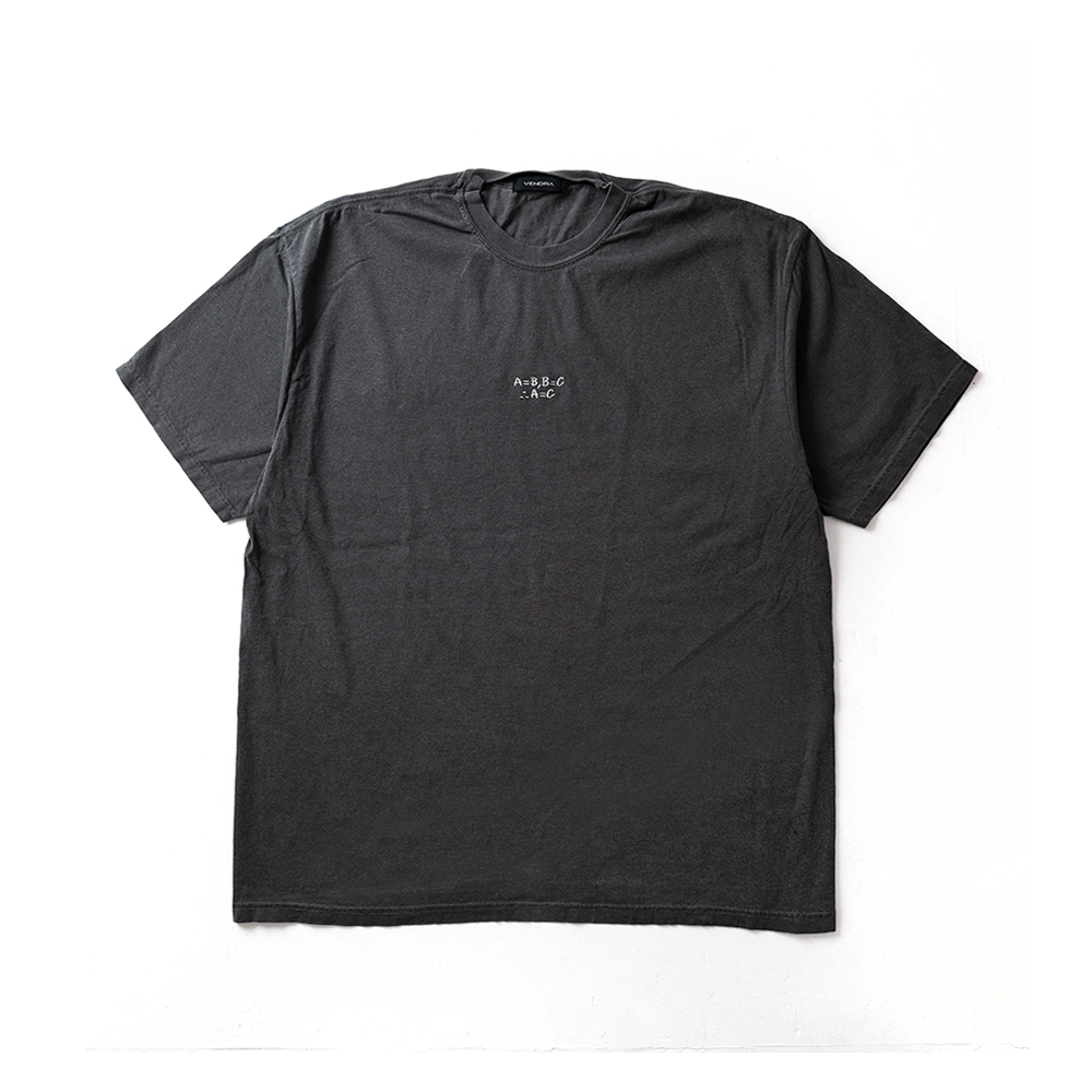 VENDRA ∴ A=C TEE 刺繍TEE
