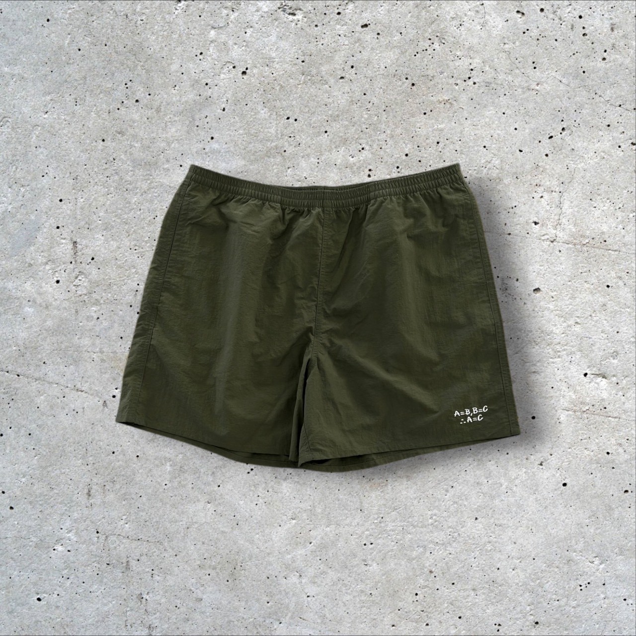 VENDRA ∴ A=C 刺繍ナイロンshorts - 画像 (4)