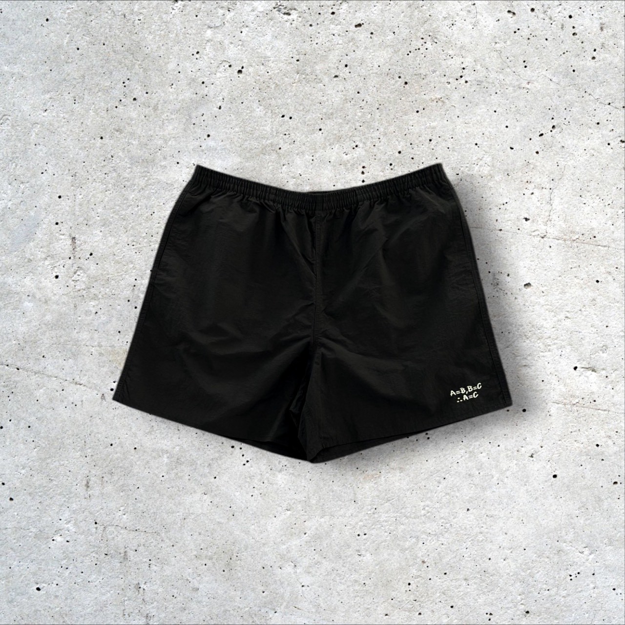 VENDRA ∴ A=C 刺繍ナイロンshorts - 画像 (3)