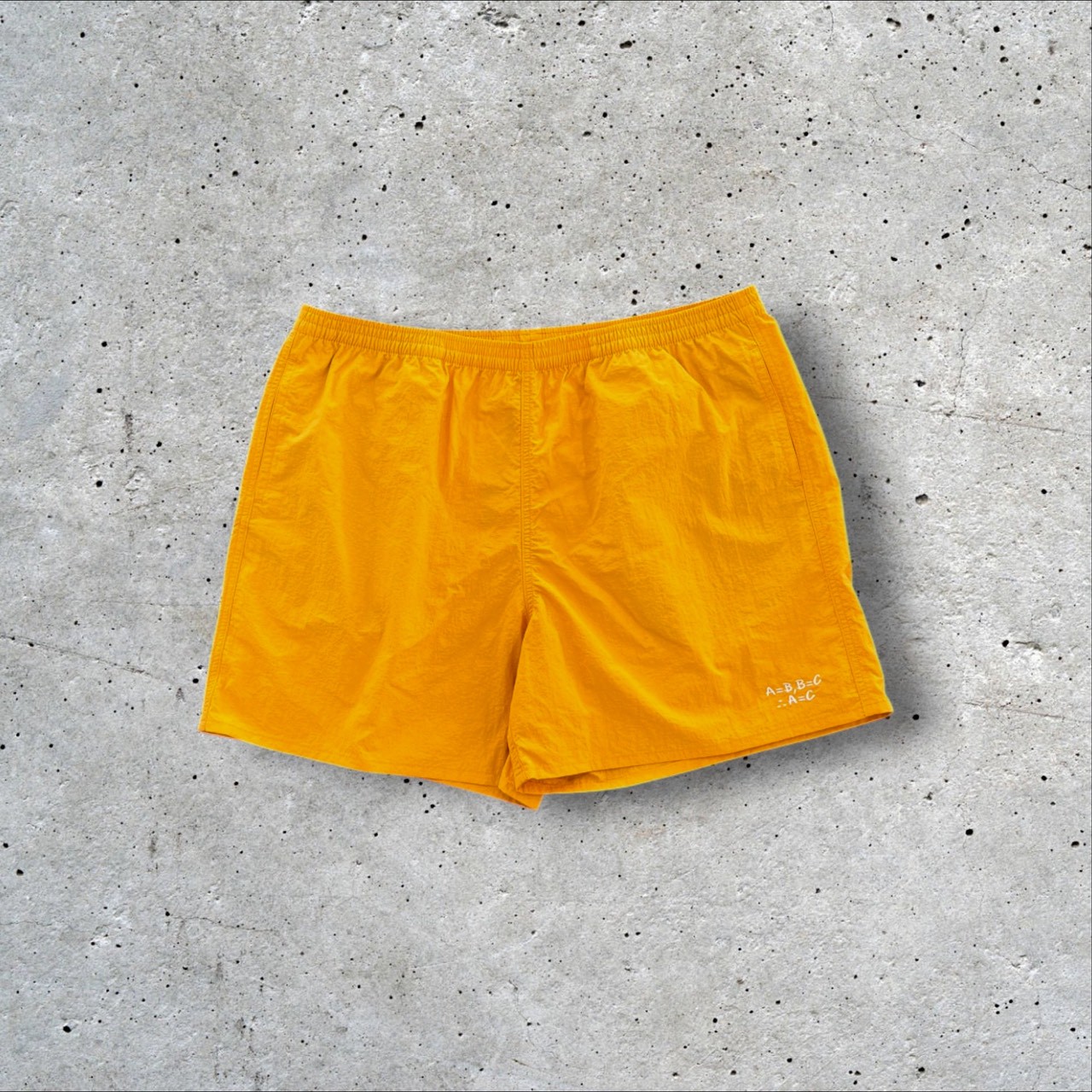 VENDRA ∴ A=C 刺繍ナイロンshorts - 画像 (2)