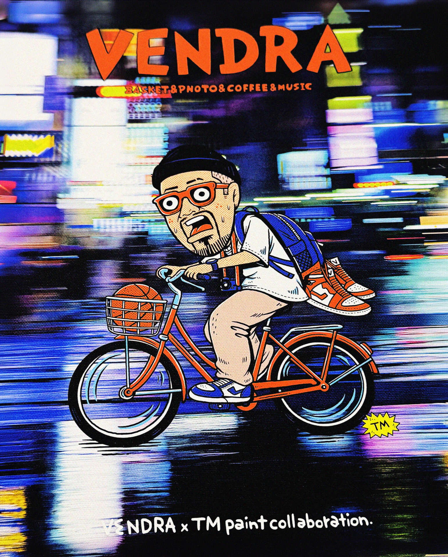 VENDRA × TM paint コラボ決定! POPUP SHOPも開催決定!ベンドラメ礼生とTM paint 店頭に登場します!