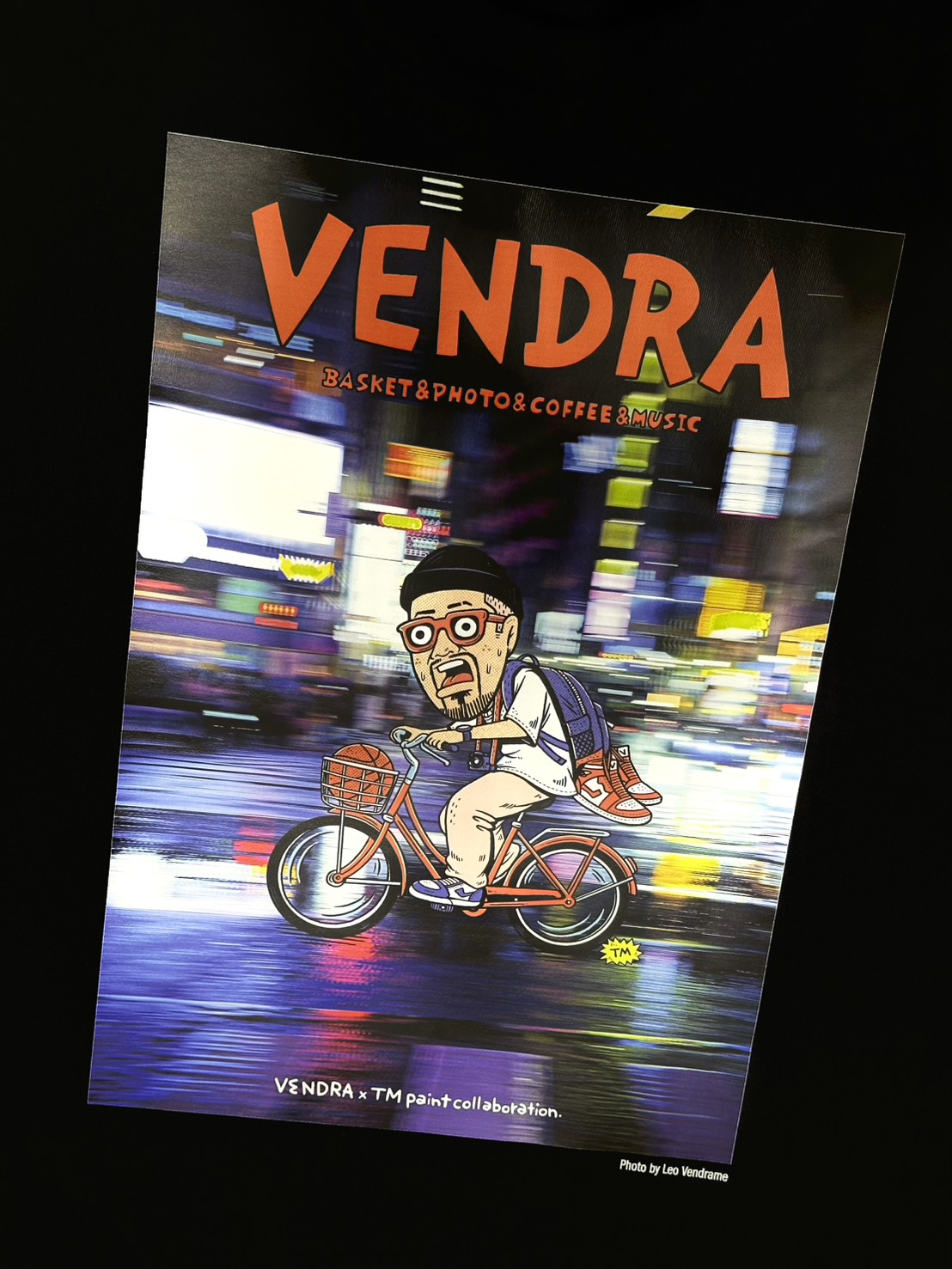 VENDRA x TMpaint フォト ロングTシャツ - 画像 (4)